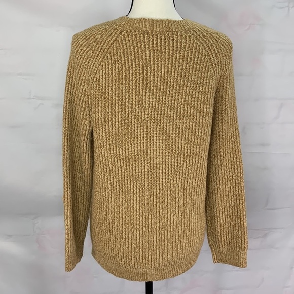 NWT | BP. Women’s Plaited Stitch Recycled Blend Crewneck Sweater - Picture 7 of 9